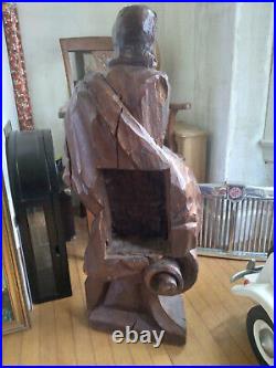 Vintage Wood Carving From The Charles R. Green Collection of Spring Point Museum