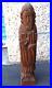 Vintage Wood Hand Carved Monk Jesus Christ Religious Christian Sculpture Art 18
