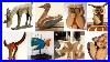 Vintage Wooden Animal Decorations Recycle Art
