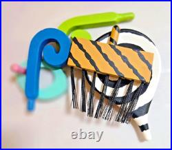 Vintage Zolo 2 Higashi Glaser Design painted wood sculpture toy game set in box