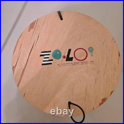 Vintage Zolo 2 Higashi Glaser Design painted wood sculpture toy game set in box