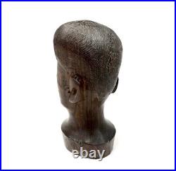 Vintage african wood carving sculpture