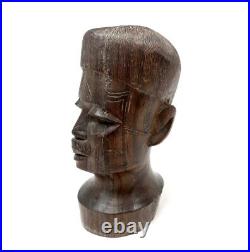 Vintage african wood carving sculpture