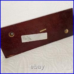 Vintage dolbi cashier lioness leopard Brass & Wood Sculpture RARE