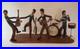 Vintage folk art wood carving The Beatles one of a kind iconic Ed Ambrose