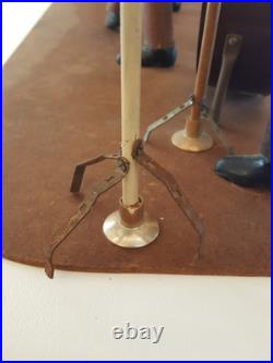 Vintage folk art wood carving The Beatles one of a kind iconic Ed Ambrose