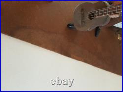 Vintage folk art wood carving The Beatles one of a kind iconic Ed Ambrose