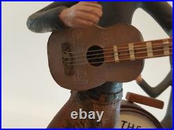 Vintage folk art wood carving The Beatles one of a kind iconic Ed Ambrose