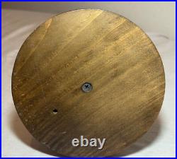 Vintage hand carved wood metal standing sea otter animal sculpture statue figure