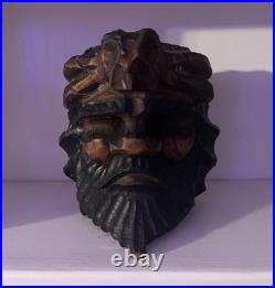 Vintage handcrafted Japanese Ainu wood carving