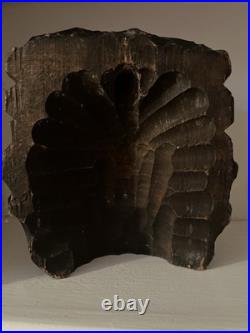 Vintage handcrafted Japanese Ainu wood carving
