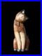 Vintage mCM Teak Wood Cat Sculpture