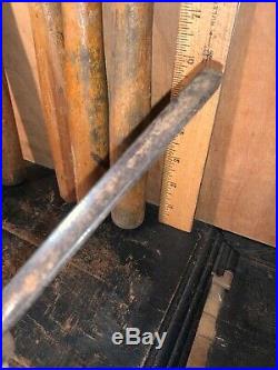 Vintage wood carving tools chisels gouges wood handles 5 Total