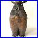 Vtg Carved Wood Owl Sarreid LTD Spain Art Sculpture Statue 14 1980s