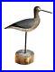 Vtg Carved Wood Shore Bird Decoy Sulpture Paint Signed Art TECHLOW III Folk 13