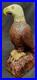Vtg Folk Art Eagle mkd AR carver unknown Carved Wood 9 Americana 2 of 3