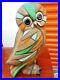 Vtg Owl Statue Sculpture Abstract Bird Mid Century universal statuary corp