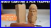 Wild Mountain Man Wood Carving Whittle Knife Only