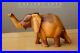 Wonderful! Wood Handcarved Elephant Sculpture! Danish Modern Vtg Art 60's