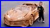 Wood Carving Cr7 S Bugatti Centodieci Nd Woodworking Art