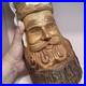 Wood Figure For PAPER MACHE Wooden Carved MOLD SCULPTURE Christmas Decore Vtg