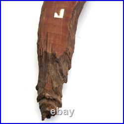 Wood Spirit Face Carvings Kelly 86 Vintage Driftwood Folk Art 12 Fantasy Pair