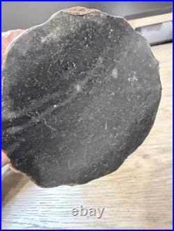 Wood Tiger Vintage Hand Carved Hand Painted Sculpture 10