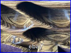 Wood carved 4 drawer biomorphic jewelry box MCM wood sculpture modernist vintage