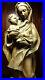 XL Vintage ANRI wood carving Mary Our Lady Madonna of World Peace & Jesus statue
